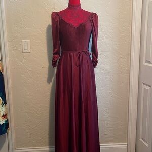 Vintage Satin Dress